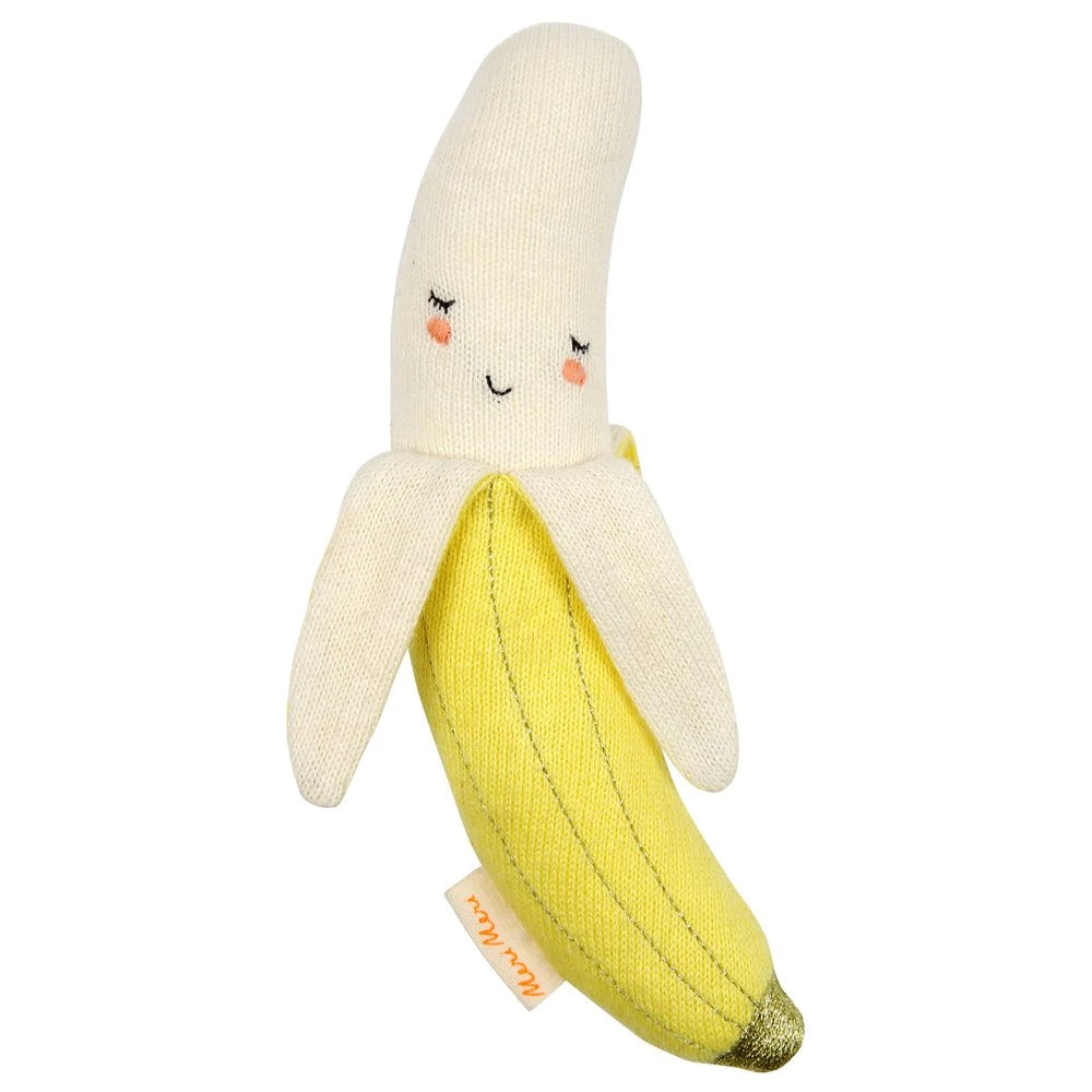 Hochet bébé banane 