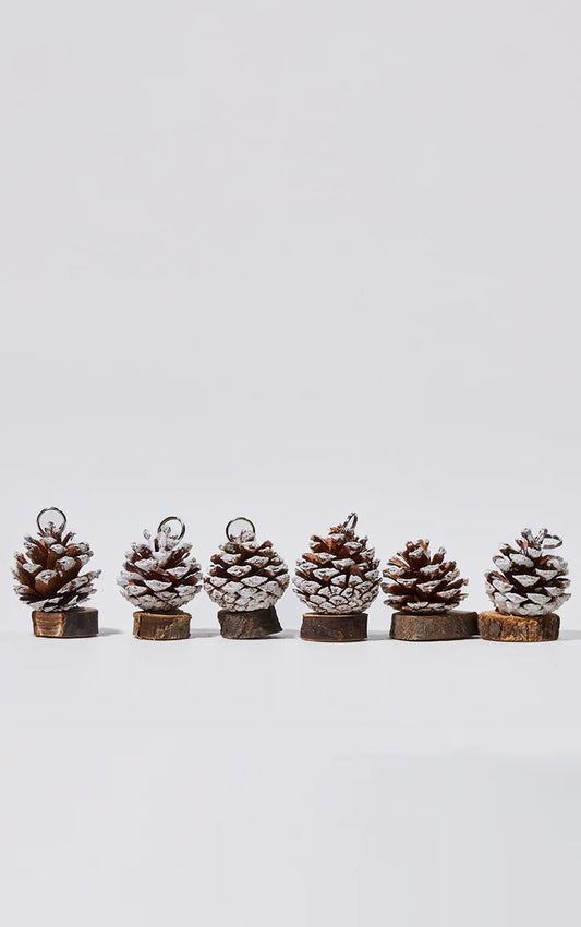 Ginger Ray Christmas Decorative Pinecone Place Cards 6 Pack