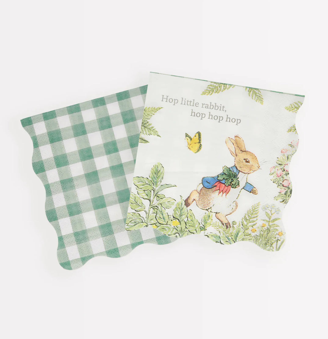 Peter Rabbit In The Garden Small Napkins (x 16)