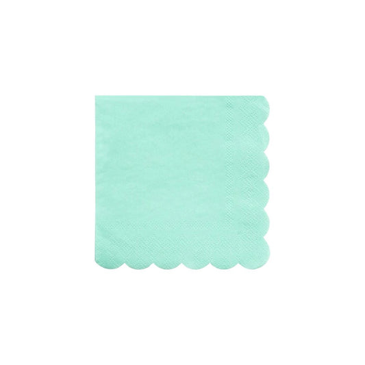 Mint small napkins