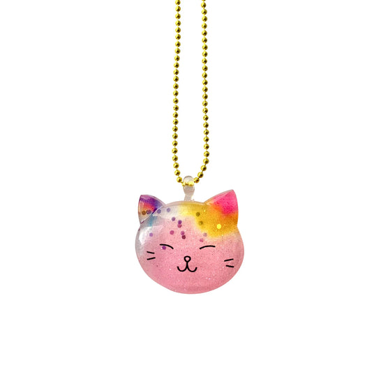 Ltd. Pop Cutie Glitter Kitty Necklaces