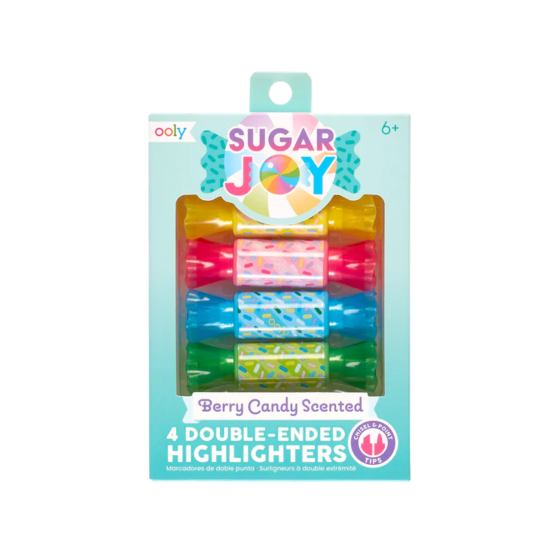 sugar joy scented double-ended highlighters