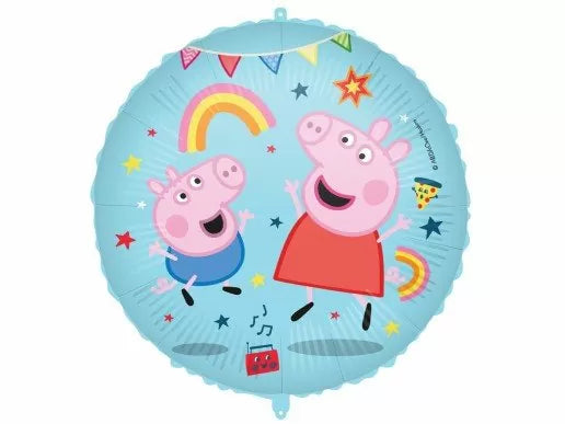 Peppa and George foil balloon