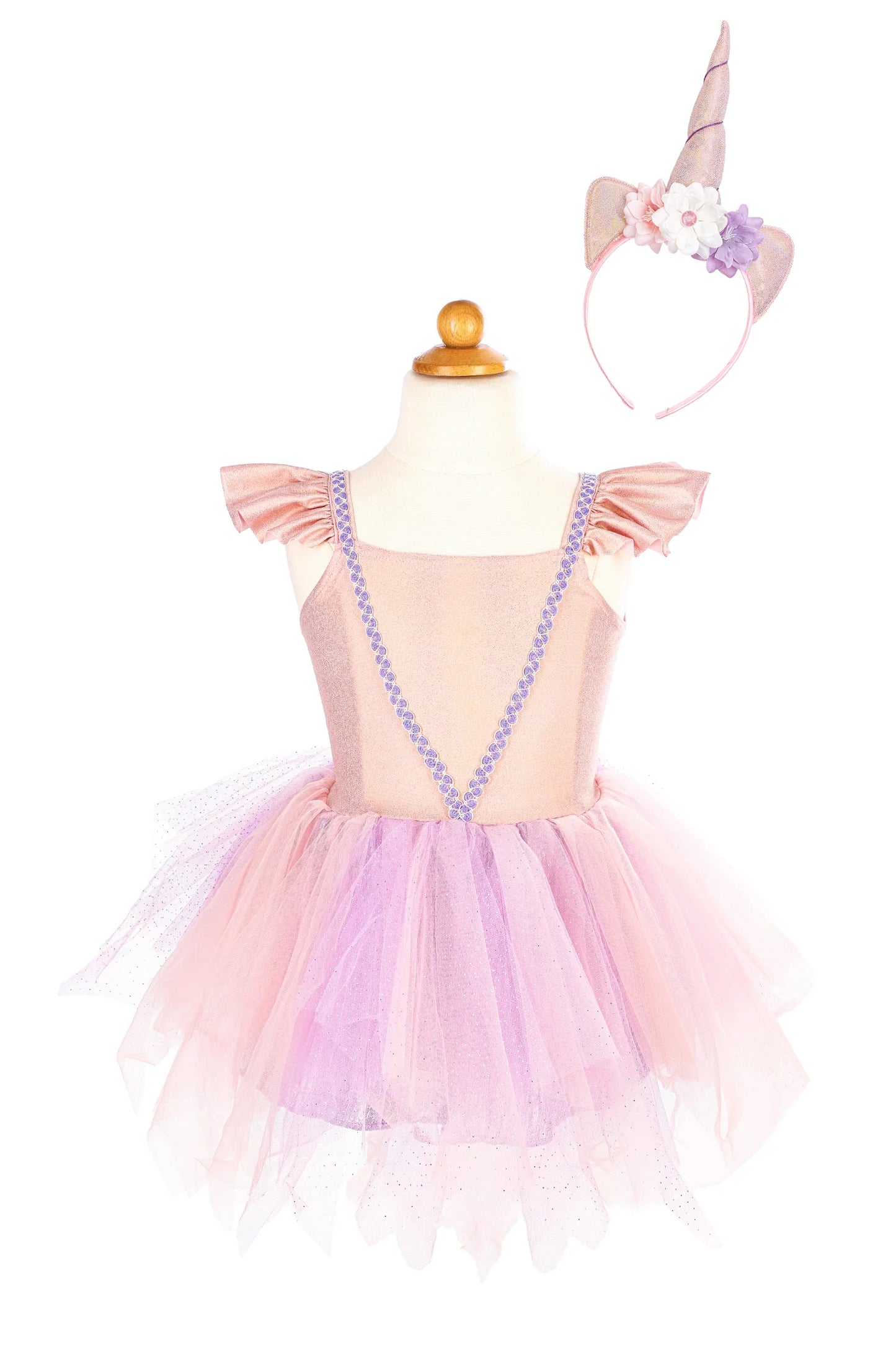 Shimmer Unicorn Dress & Headband