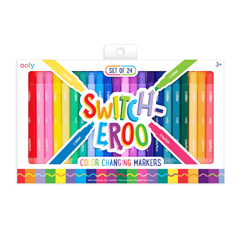 Switch-eroo color changing markers