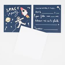 Invitations - space