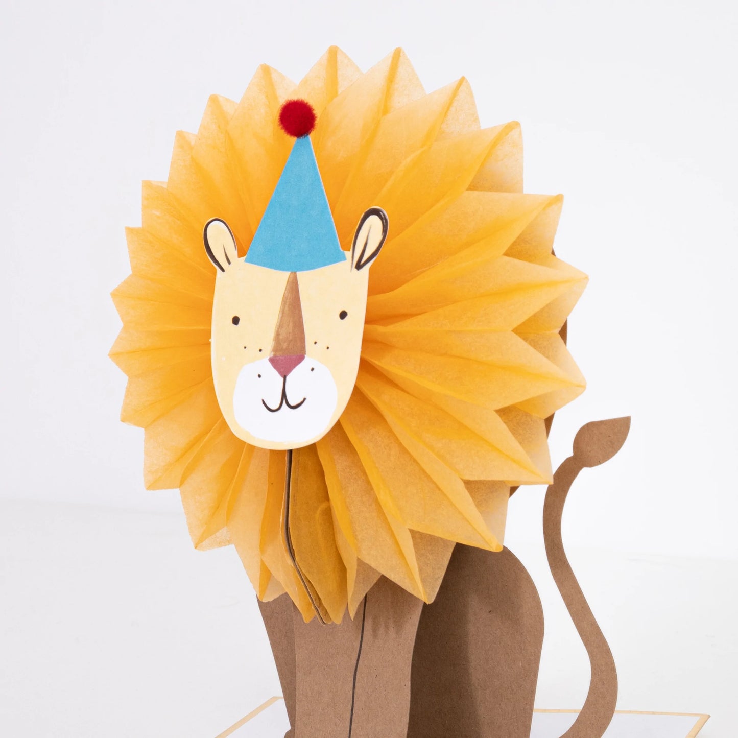 Honeycomb Lion Blank Card