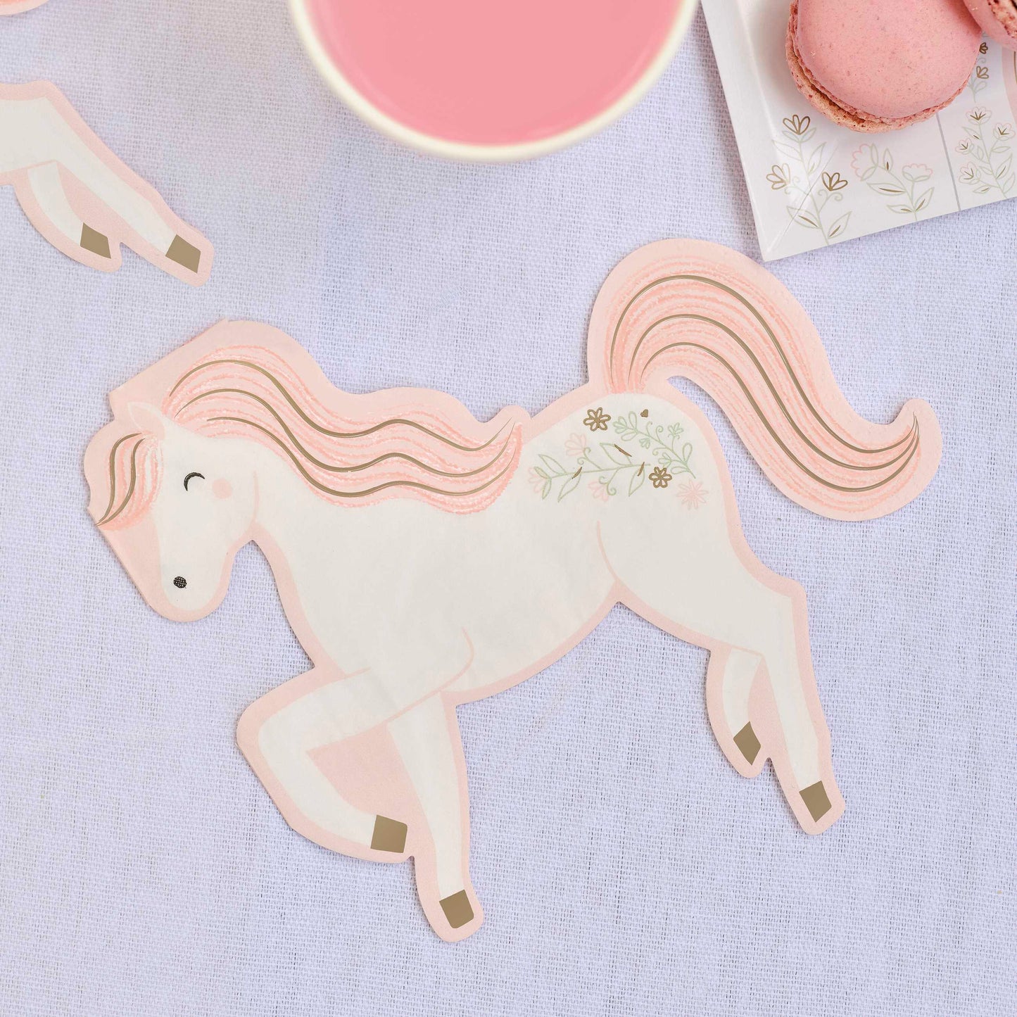 Princess horse Paper Party Napkins