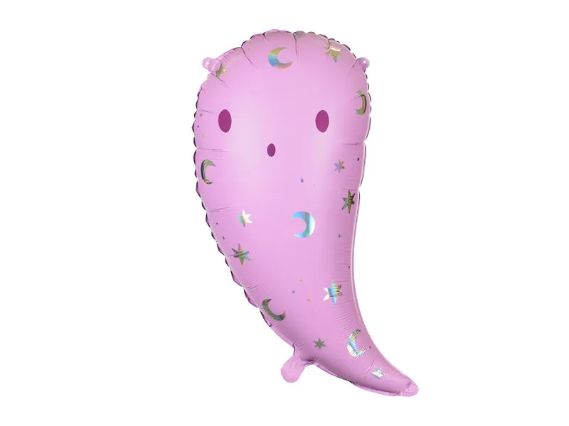 Foil balloon Ghost pink