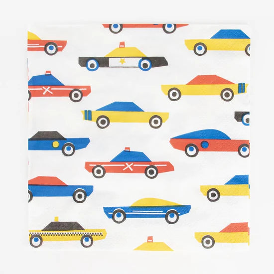 20 Car Napkins