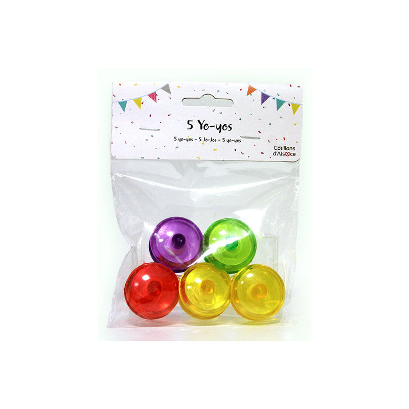 Set de 5 yoyos pour Pinatas 