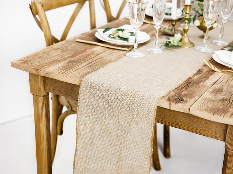 Jute table runner