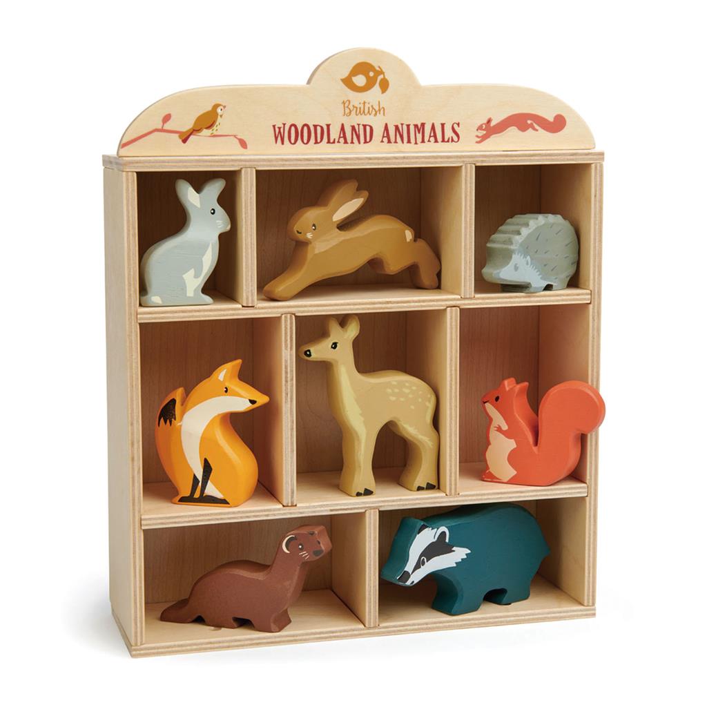 SET WOODLAND ANIMALS