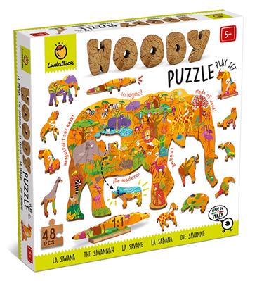 WOODY PUZZLE - SAVANNE